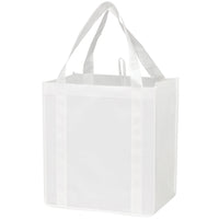 Plant-Based Non-Woven Grocery Bag with Insert (12x8x13)