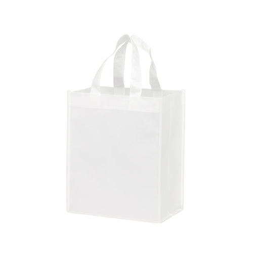 Wholesale Polylactic Acid Fiber Plant Based Non-Woven Tote Bag  |8x5x10| - PLA8510