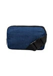 Wholesale Recycled Denim Crossbody Bag with Adjustable Strap