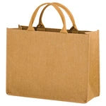 Wholesale Hurricane Washable Kraft Paper Handbag with Contoured Handle