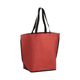 Wholesale LIGHTNING - WASHABLE KRAFT PAPER OVERSIZE TOTE BAG WITH CONTOURED BOTTOM CORNERS - WB20916