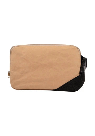 Wholesale Washable Paper Crossbody Bag with Adjustable Strap