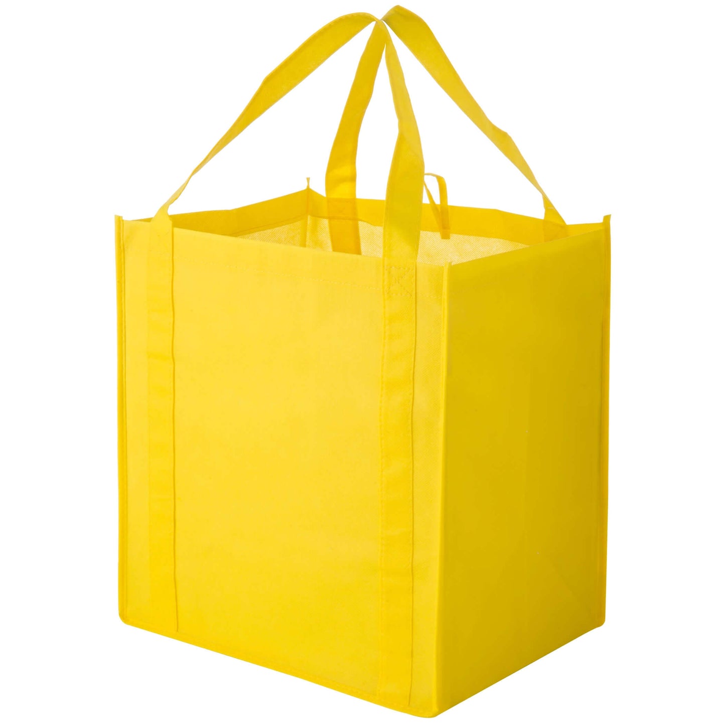 Wholesale HEAVY DUTY NON-WOVEN GROCERY TOTE BAG WITH POLY BOARD INSERT - Y2KG131015