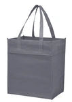 Wholesale Heavy-Duty Non-Woven Grocery Bags with Poly Board Bottom Inserts