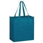 Wholesale Heavy-Duty Non-Woven Grocery Shopping Bags with Poly Board Insert (Y2KL13714)