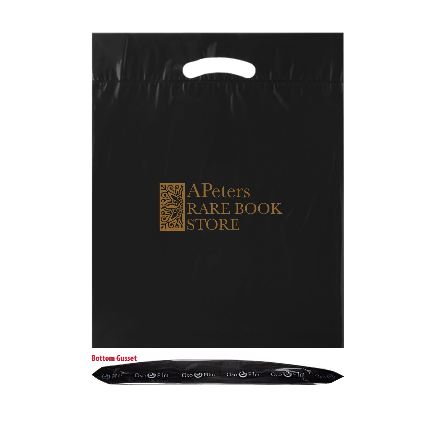 Wholesale OXO REUSABLE FOLD-OVER REINFORCED DIE CUT BAG |15X18X3| - 12BD1518
