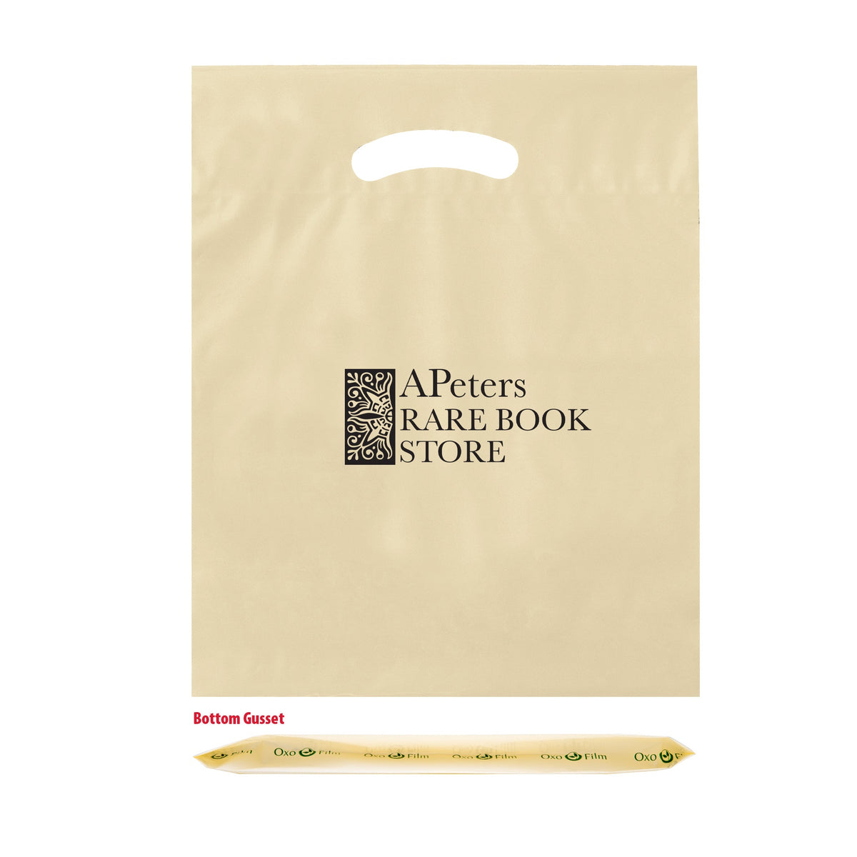 Wholesale OXO REUSABLE FOLD-OVER REINFORCED DIE CUT BAG |15X18X3| - 12BD1518