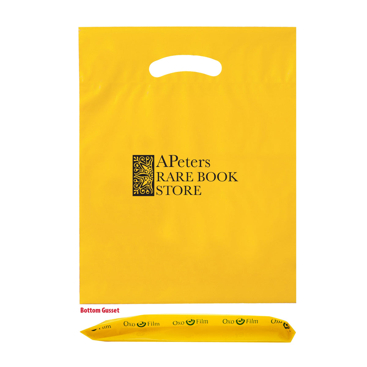 Wholesale OXO REUSABLE FOLD-OVER REINFORCED DIE CUT BAG |15X18X3| - 12BD1518