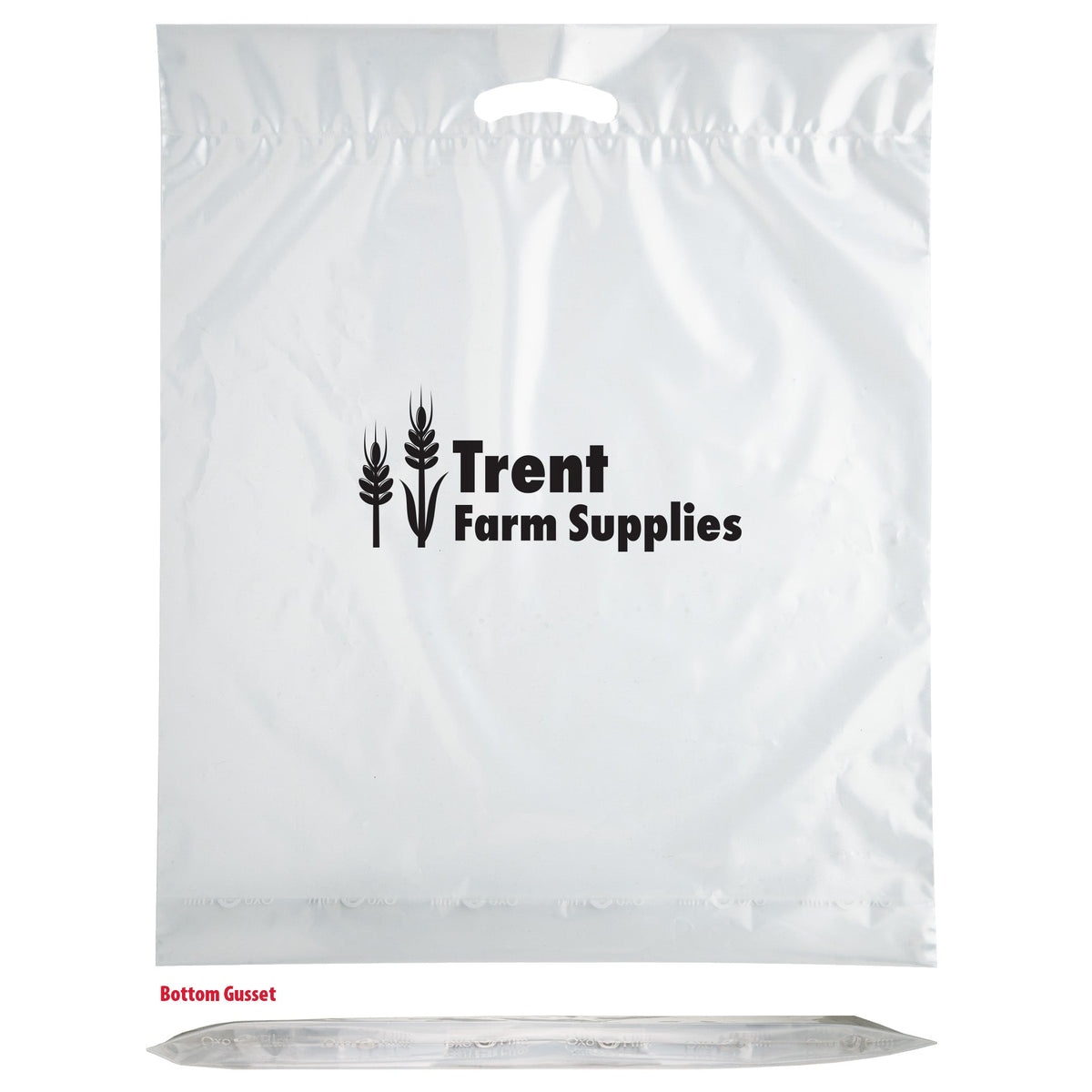 Wholesale Oxo Reusable Fold-Over Reinforced Die Cut Bag - 12BD1822