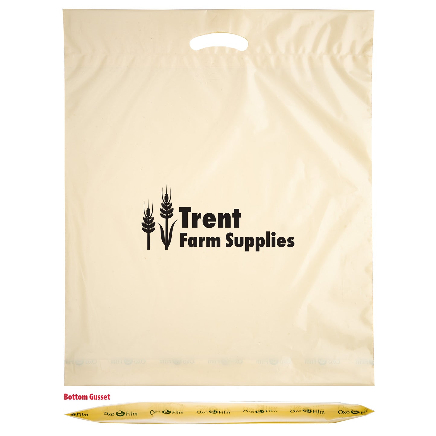 Wholesale Oxo Reusable Fold-Over Reinforced Die Cut Bag - 12BD1822