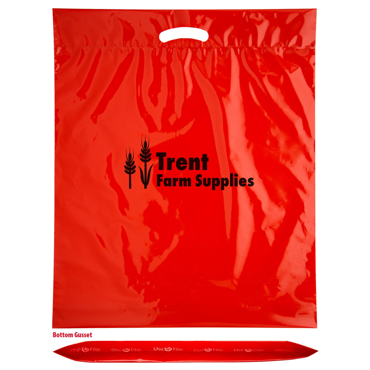 Wholesale Oxo Reusable Fold-Over Reinforced Die Cut Bag - 12BD1822