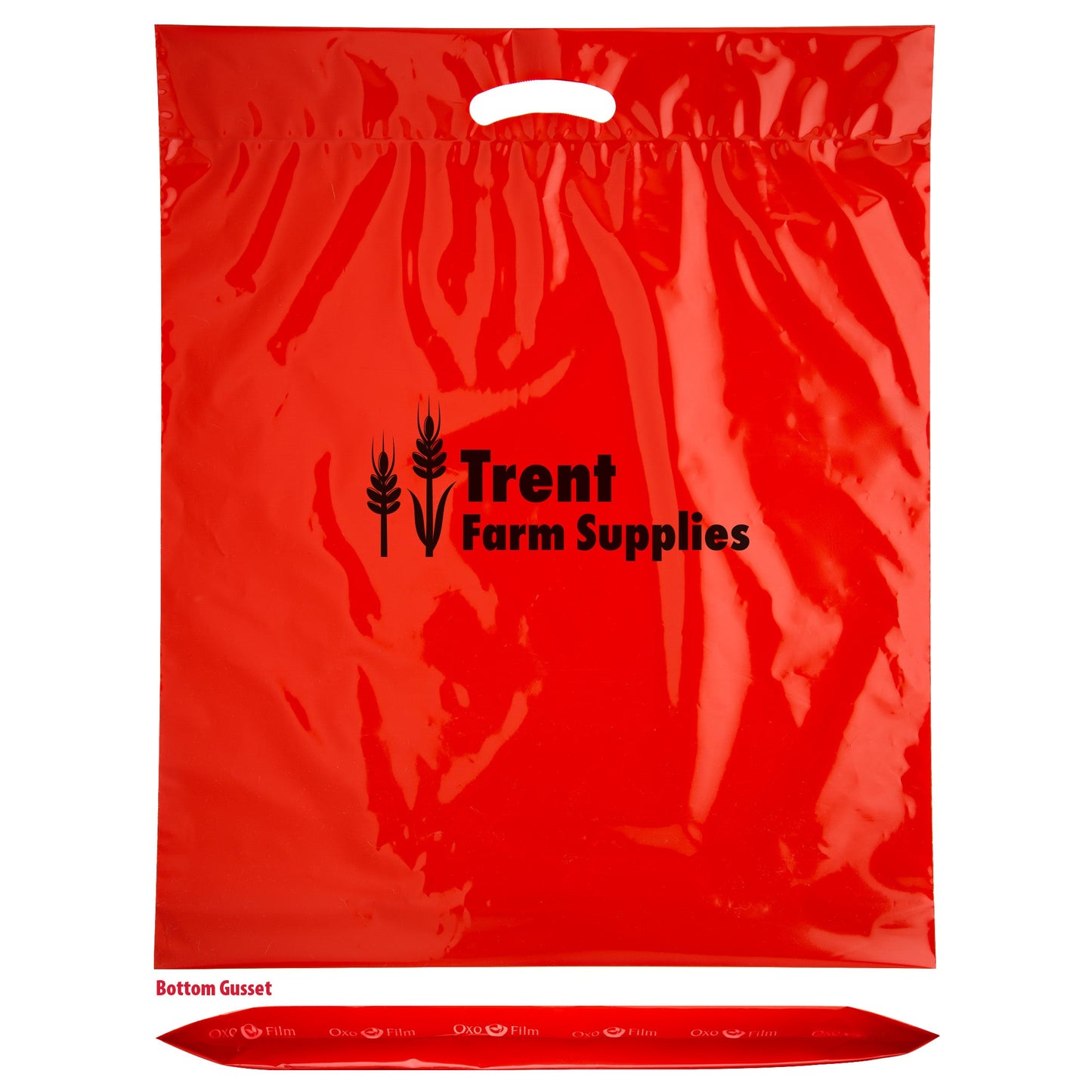 Wholesale Oxo Reusable Fold-Over Reinforced Die Cut Bag - 12BD1822