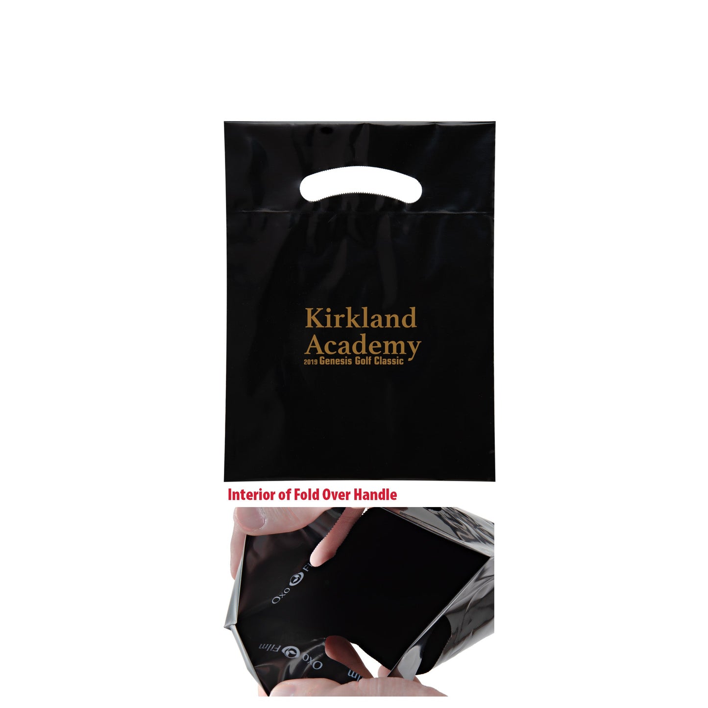 Wholesale Oxo Reusable Fold-Over Reinforced Die Cut Bag - 12BD710