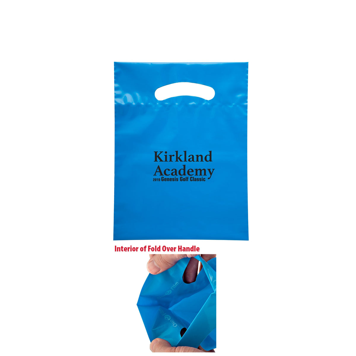 Wholesale Oxo Reusable Fold-Over Reinforced Die Cut Bag - 12BD710