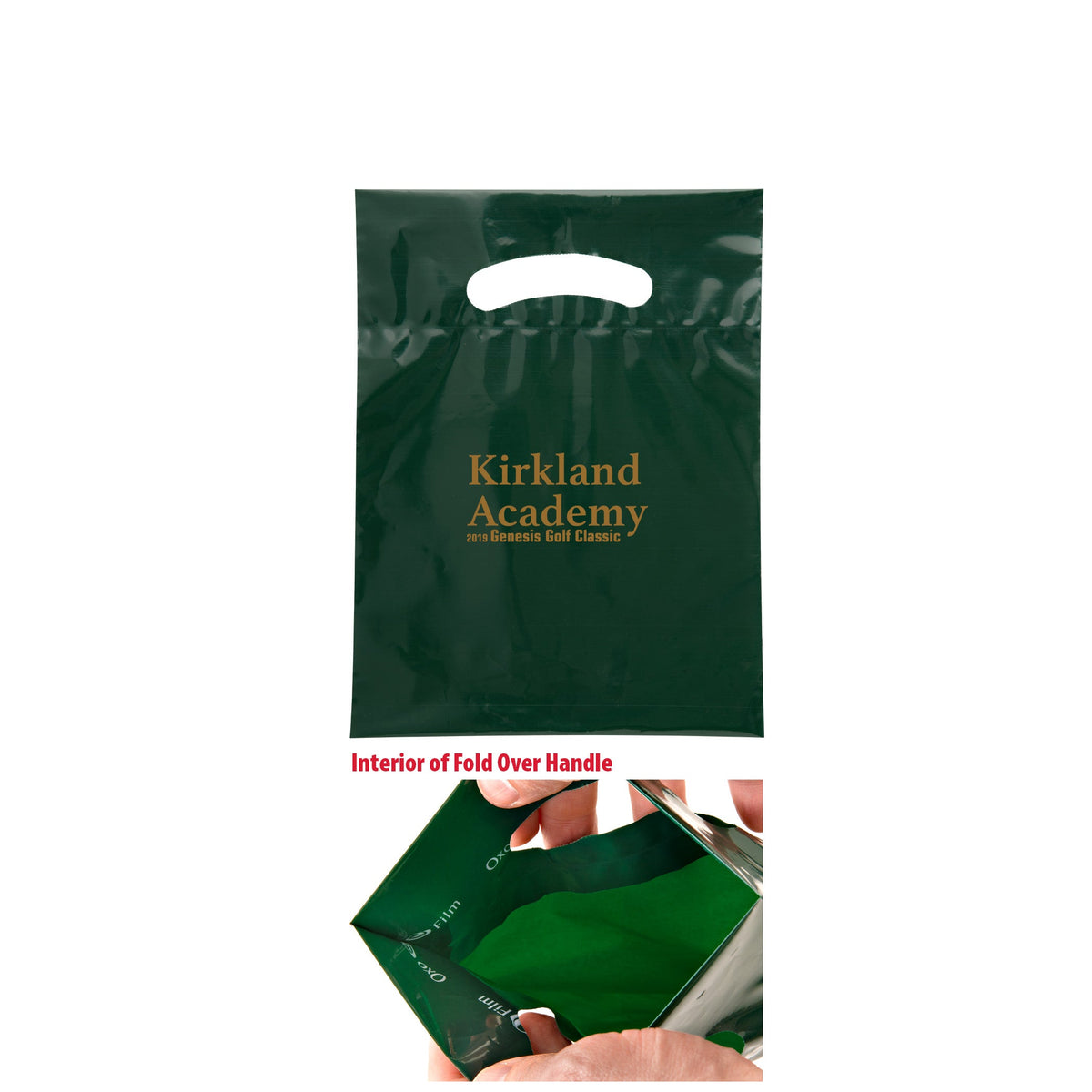 Wholesale Oxo Reusable Fold-Over Reinforced Die Cut Bag - 12BD710