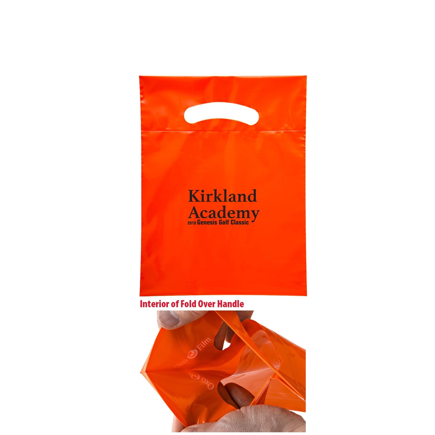 Wholesale Oxo Reusable Fold-Over Reinforced Die Cut Bag - 12BD710