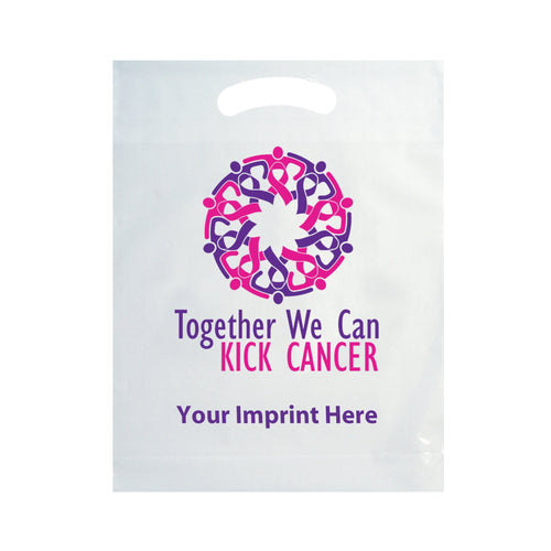 Wholesale BREAST CANCER AWARENESS DIE CUT BAG - 12DC1215P