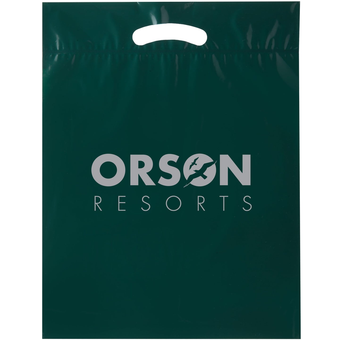 Wholesale FOLD-OVER REINFORCED DIE CUT BAG - 12DC1519