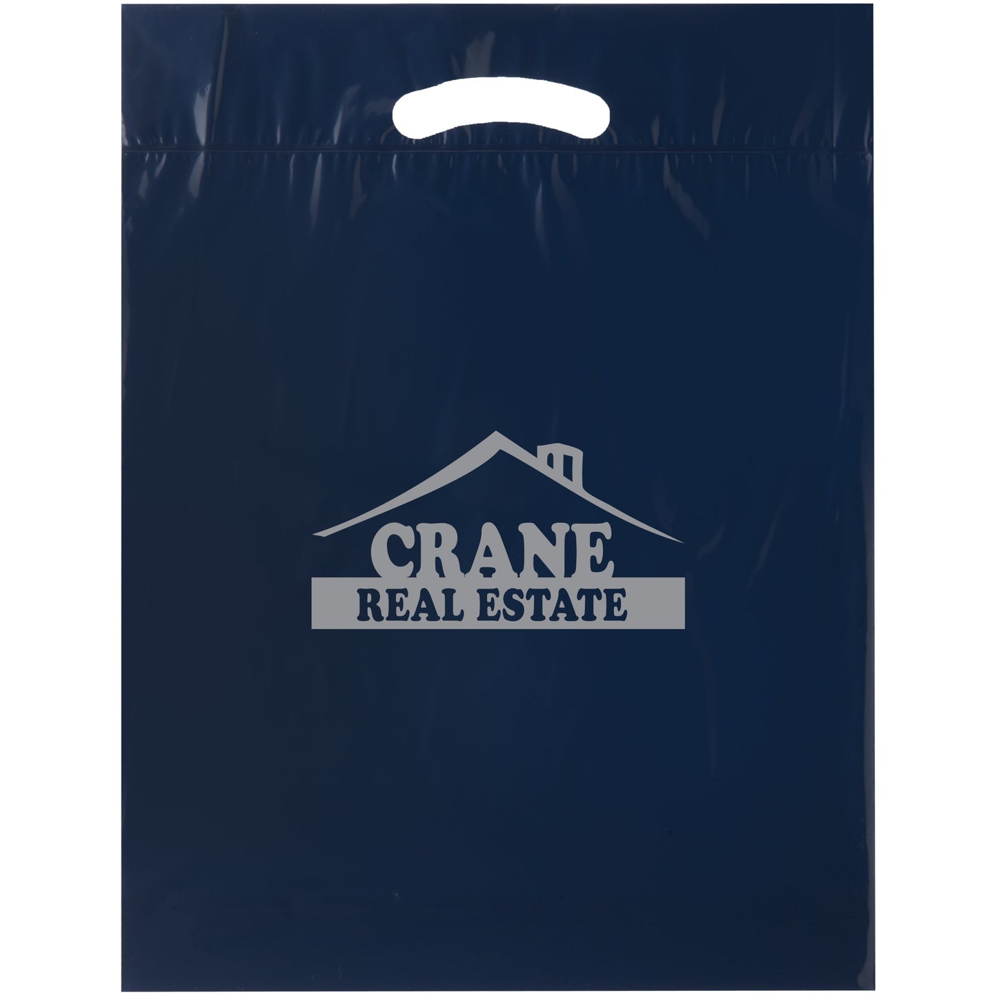Wholesale FOLD-OVER REINFORCED DIE CUT BAG - 12DC1519