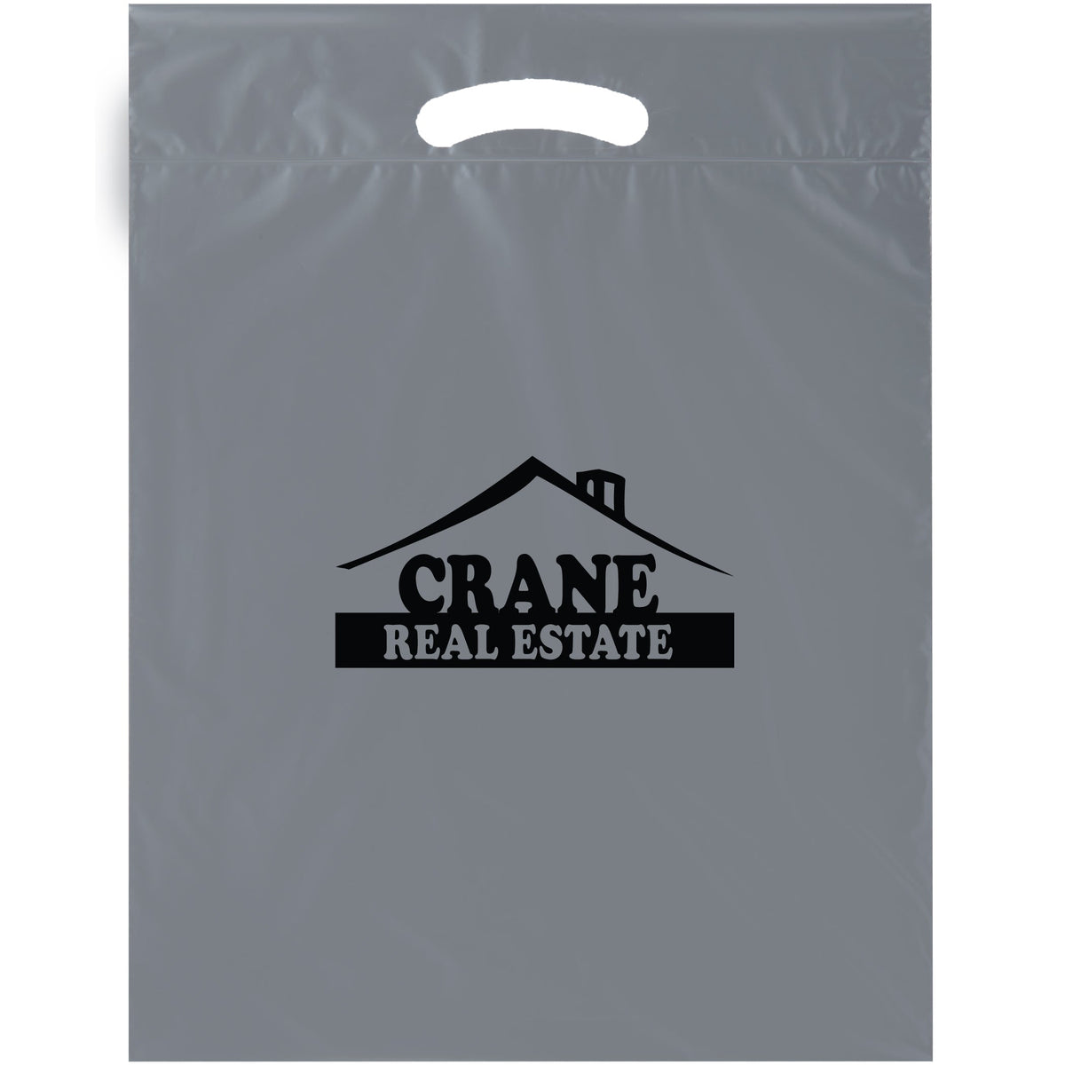 Wholesale FOLD-OVER REINFORCED DIE CUT BAG - 12DC1519