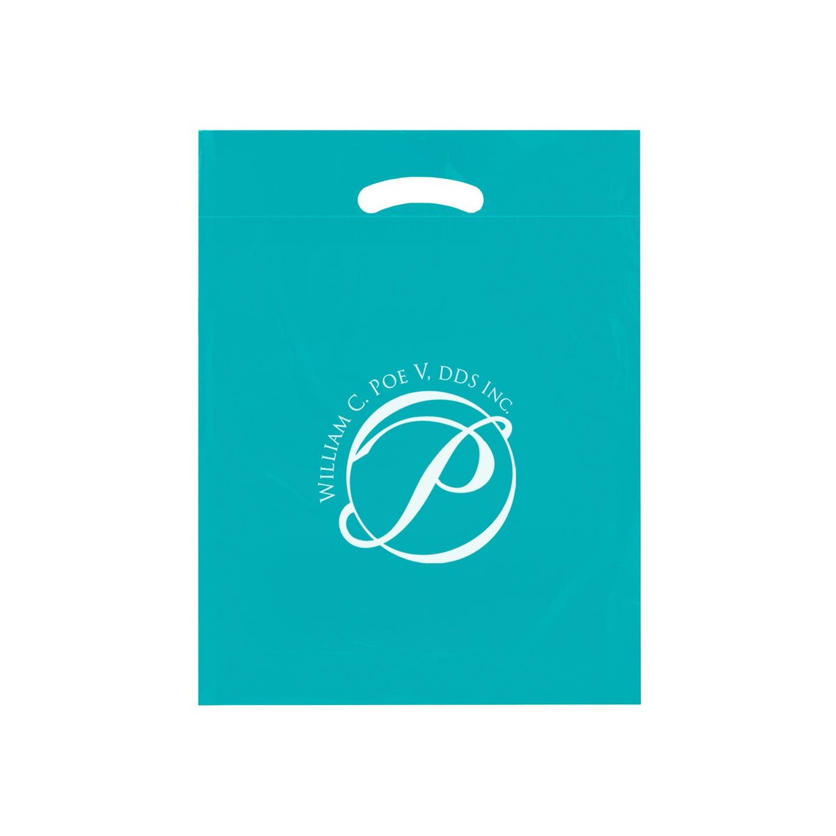 Wholesale FOLD-OVER REINFORCED DIE CUT BAG - 12DC1519