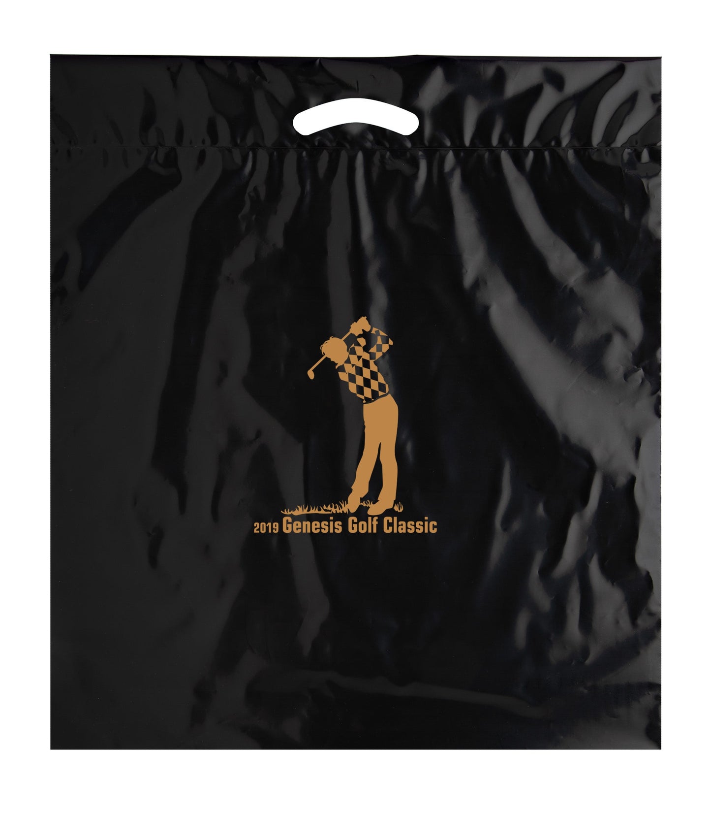 Wholesale Fold Over Reinforced Die Cut Bag - 12DC2022