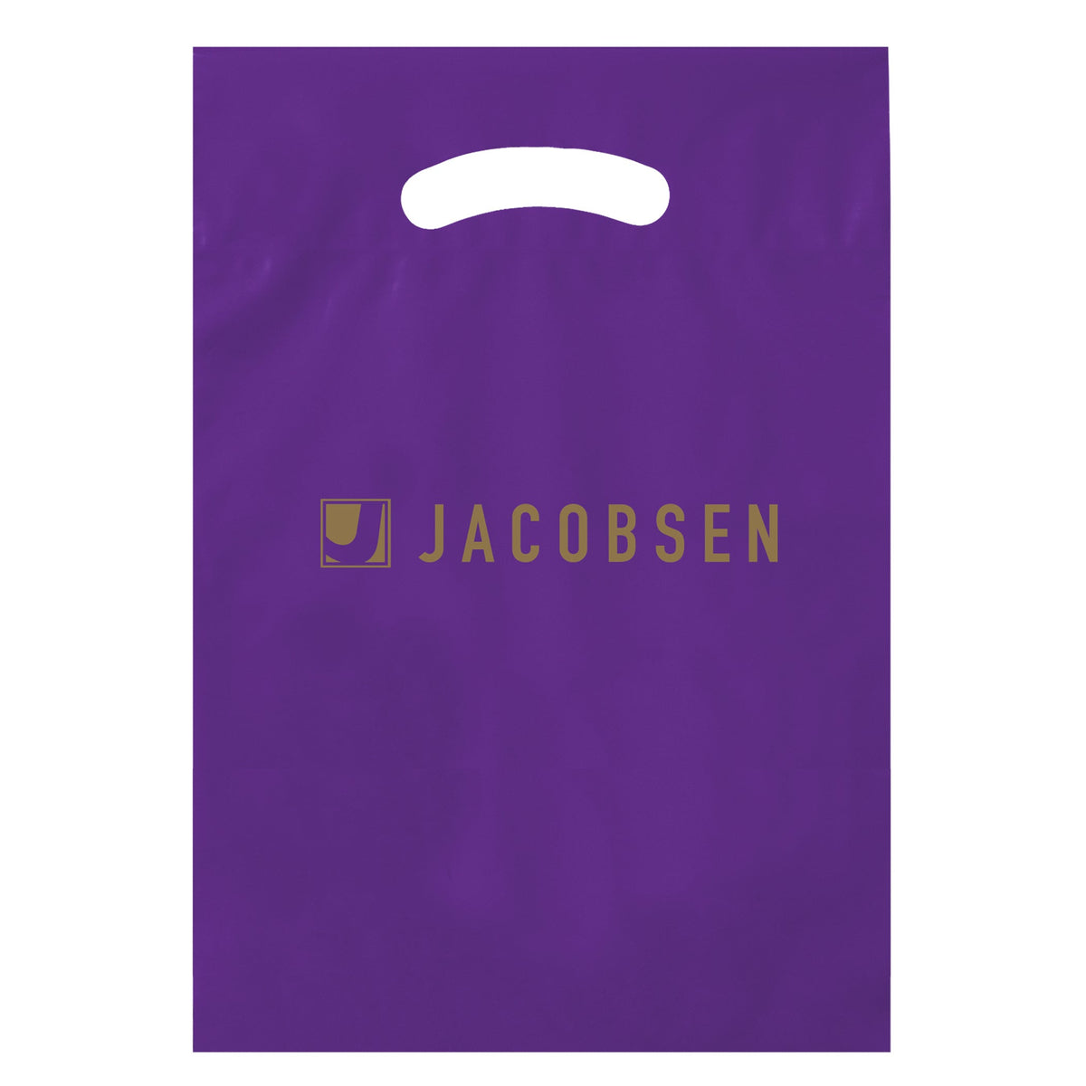 Wholesale Fold Over Reinforced Die Cut Bag - 12DC912