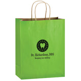Wholesale MATTE COLOR TWISTED PAPER HANDLE SHOPPER - 4M10513