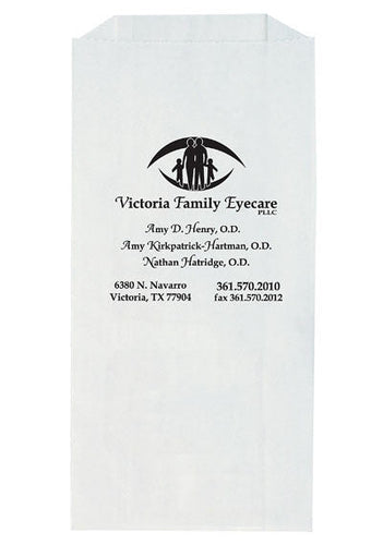 Wholesale White Kraft Prescription Bag - 8P5210