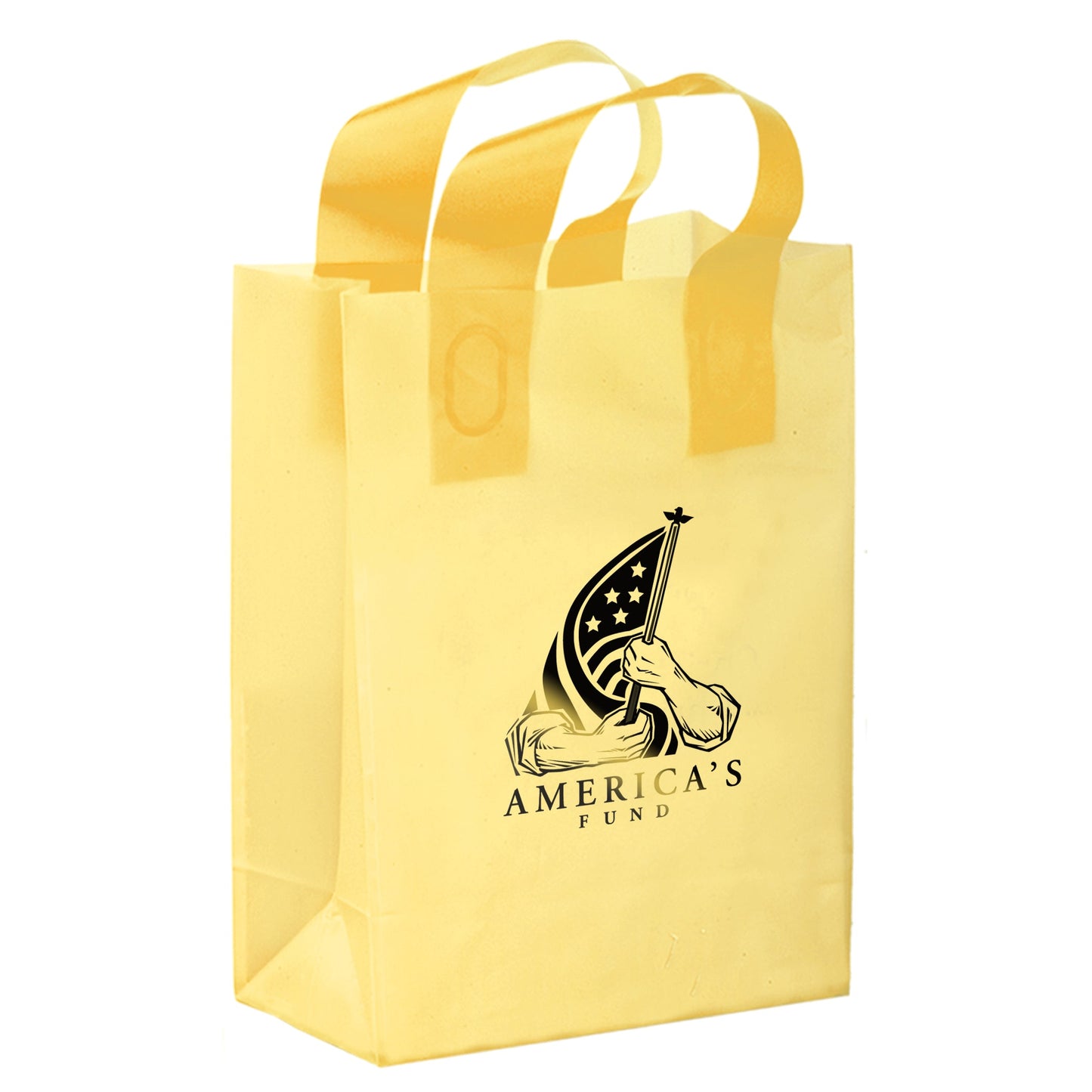 Wholesale Color Frosted Soft Loop Shopper Bag - 19FSL10513