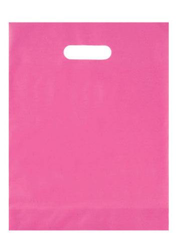 Wholesale Breast Cancer Awareness Pink Frosted Die Cut Bag - 19FD12153BCA