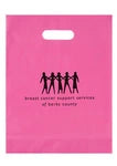 Wholesale Pink Frosted Breast Cancer Awareness Bags