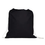 Large Sport Cotton Canvas Drawstring Backpack - SKU BPK20