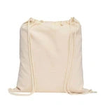 Large Sport Cotton Canvas Drawstring Backpack - SKU BPK20