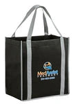 Wholesale Two-Tone Non-Woven Shopping Bag with Poly Board Insert