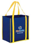 Wholesale Two-Tone Non-Woven Shopping Bag with Poly Board Insert