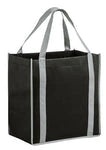 Wholesale Two-Tone Non-Woven Shopping Bag with Poly Board Insert