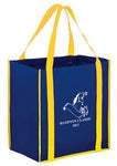Wholesale Two-Tone Non-Woven Shopping Bag with Poly Board Insert