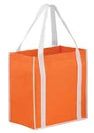 Wholesale Two-Tone Non-Woven Shopping Bag with Poly Board Insert