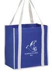 Wholesale Two-Tone Non-Woven Shopping Bag with Poly Board Insert