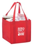 Custom Branded Cube Non-Woven Shopping Bag with Base Board