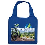 Wholesale Adventure Recycled Polyester Foldable Shopping Bag