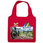 Wholesale Adventure Recycled Polyester Foldable Shopping Bag