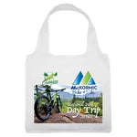 Wholesale Adventure Recycled Polyester Foldable Shopping Bag