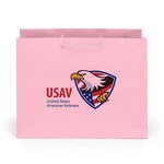 London Matte Laminated Premium Paper Shopping Bags (Bulk)