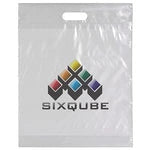 Wholesale Eco Die Cut 15x19 Plastic Merchandise Bags