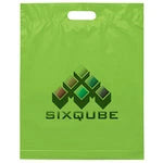Wholesale Eco Die Cut 15x19 Plastic Merchandise Bags