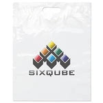Wholesale Eco Die Cut 15x19 Plastic Merchandise Bags