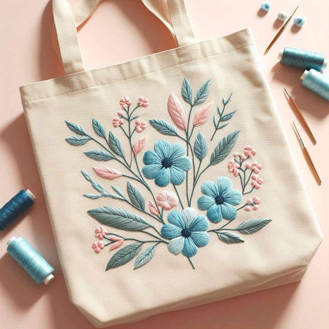 Embroidery Service – Add Your Design or Text to a Tote Bag