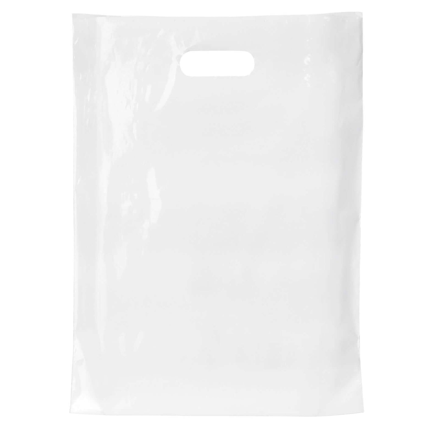 Wholesale 12W x 16 1/2H x 3 Digital Full Color Die Cut Plastic Bag - FC12163